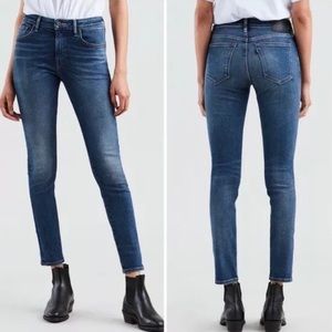Levi Made & Crafted 721 High Rise Skinny Jeans